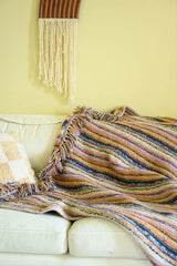 Braided Stripe Blanket image 1 thumbnail
