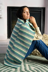 Staggered Stripe Lapghan image 3 thumbnail