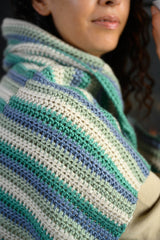 Staggered Stripe Lapghan image 2 thumbnail