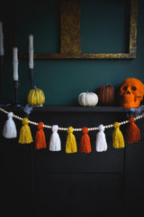 Candy Corn Tassel Garland image 1 thumbnail