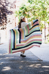 Log Cabin Afghan image 1 thumbnail