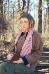 Knit Kit - Diagonal Garter Scarf image 2 thumbnail