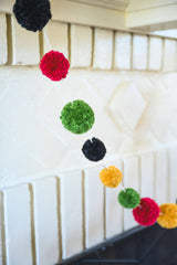 Kwanzaa Pom-Pom Garland image 1 thumbnail
