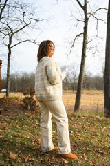 Knit Kit - Zip Front Neck Down Cardigan image 2 thumbnail