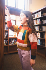 Knit Kit - Log Cabin Style Knit Pullover image 1 thumbnail