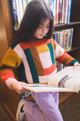 Knit Kit - Log Cabin Style Knit Pullover image 3 thumbnail