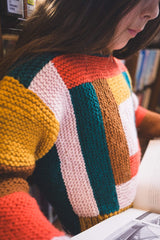 Knit Kit - Log Cabin Style Knit Pullover image 2 thumbnail