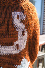 Knit Kit - Lucky Horseshoe Shawl Collar Cardigan image 4 thumbnail