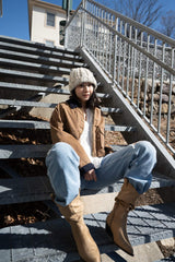 Knit Kit - Slocum Ribbed Hat image 2 thumbnail
