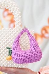 Mini Purse Charm (Crochet) thumbnail