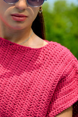 Pound of Love crochet top free pattern 2 thumbnail
