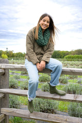 Tweed Granny Cowl (Crochet) thumbnail