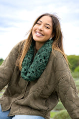 Tweed Granny Cowl (Crochet) thumbnail