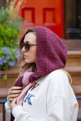 Easy Hooded Scarf (Knit) thumbnail