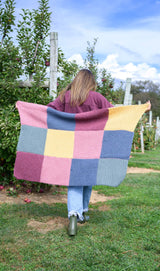 Colorblock Lapghan (Crochet) thumbnail