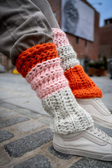 close up of colorful legwarmers thumbnail