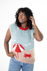 Beach Scene Vest image 1 thumbnail