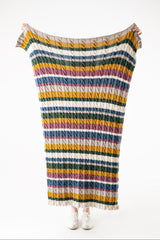 Cabled Afghan image 1 thumbnail