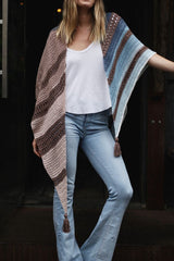 Crochet Kit - Earl Grey Wrap image 1 thumbnail