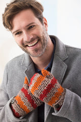 Spray Of Color Pumpkin Mittens image 1 thumbnail