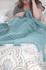 Crochet Kit - Sea Breeze Blanket image 1 thumbnail