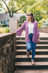 Crochet Kit  - Hydrangea Cardigan image 1 thumbnail