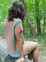 Crochet Kit - Saltwater Taffy Tee image 2 thumbnail