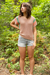 Crochet Kit - Saltwater Taffy Tee image 1 thumbnail