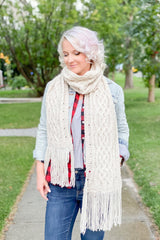Knit Kit - Turas Celtic Scarf image 1 thumbnail
