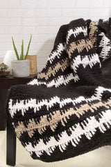 Crochet Kit - Heartbeat Throw image 1 thumbnail