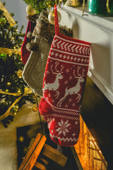 Crochet Kit - On Prancer Christmas Stocking image 1 thumbnail