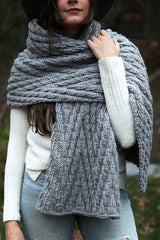 Knit Kit - Elysian Blanket Scarf image 1 thumbnail