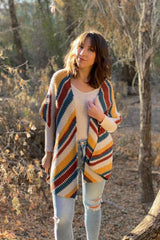 Crochet Kit - Indigo Sun Wrap image 1 thumbnail