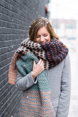 Crochet Kit - Make A Statement Scarf image 1 thumbnail