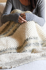 Knit Kit - Winterland Three Stitch Blanket image 1 thumbnail