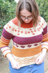 Crochet Kit - My Beginner Colorwork Sweater image 2 thumbnail