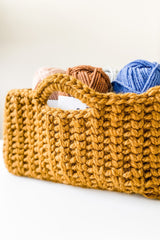 Crochet Kit - Jessie Stash Basket image 1 thumbnail