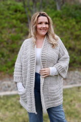 Crochet Kit -  Amesbury Cardigan image 1 thumbnail