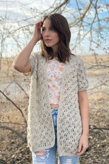 Crochet Kit - Wild Bloom Cardigan image 1 thumbnail