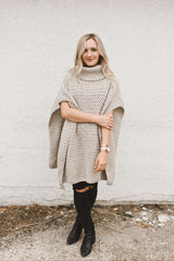 Crochet Kit - Rosebud Poncho image 1 thumbnail