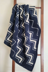 Crochet Kit -  Diagonal Chevron Lapghan image 1 thumbnail