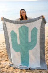 Crochet Kit - Cactus Blanket image 1 thumbnail