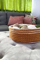 Crochet Kit - Star Stitch Basket image 1 thumbnail