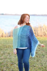 Knit Kit - Easy Breezy Knit Poncho image 3 thumbnail