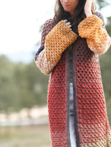 Crochet Kit - Endless Eyelets Cardi image 2 thumbnail