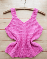 Crochet Kit - Victoria Vneck image 2 thumbnail
