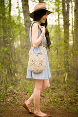 Crochet Kit - Wildrose Shoulder Bag image 2 thumbnail