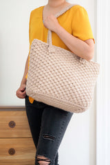Crochet Kit - Stonecrop Tote image 2 thumbnail
