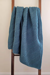 Crochet Kit - Diagonal Ripple Lapghan image 1 thumbnail