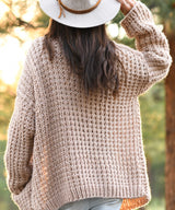 Knit Kit - My Big Comfy Ribbed Cardi image 3 thumbnail